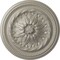 Ekena Millwork Wigan Ceiling Medallion, Hand-Painted Pearl White, 16"OD x 2 1/4"P CM16WGPWS - alternate 1